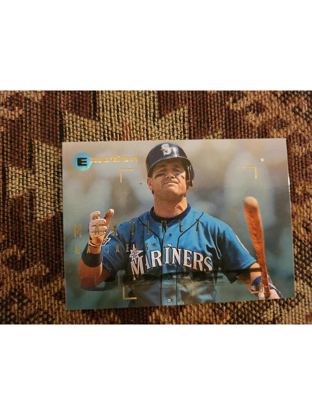 1995 SkyBox E-Motion #79 Edgar Martinez Seattle Mariners